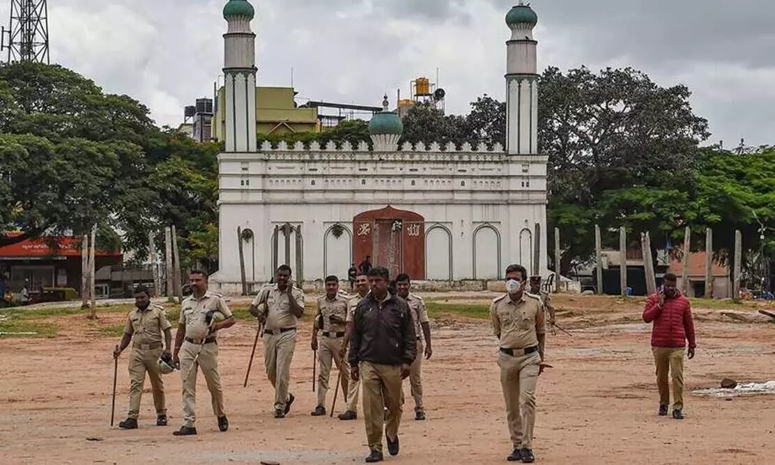 Idgah Maidan:  Police books right-wing man on objectionable comments