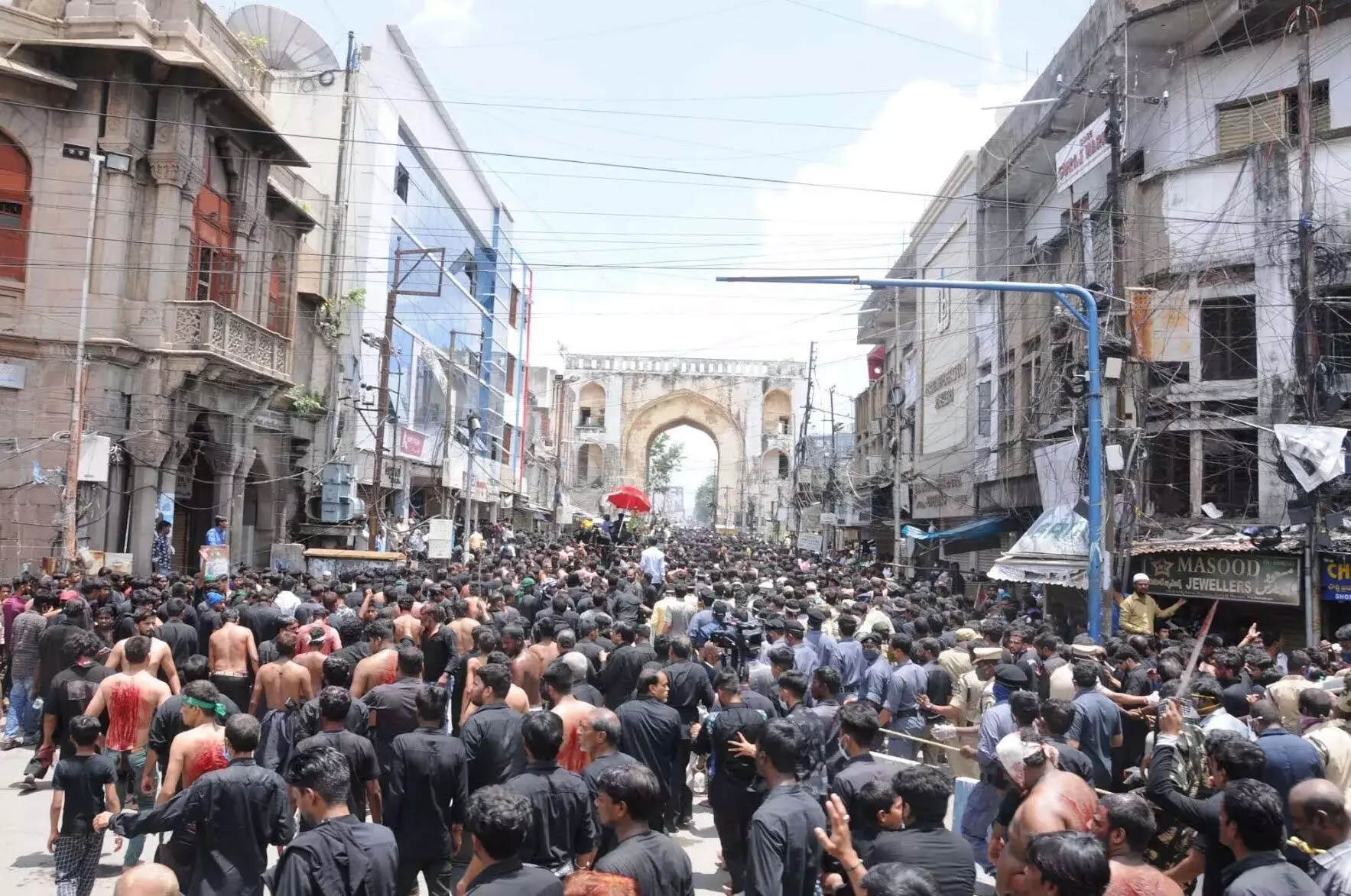 Fire erupts during Muharram procession; Hindu family helps avert disaster