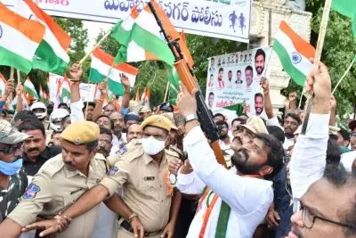 Telangana Minister fires gun into air; Opposition demands his sacking