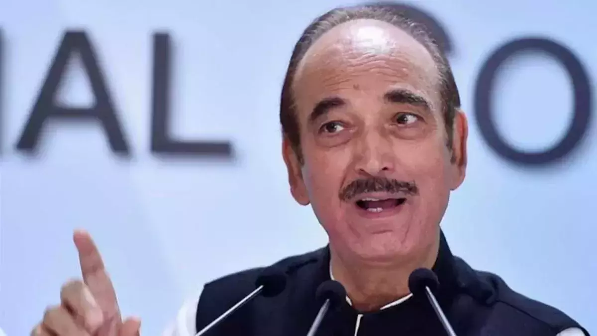 Ghulam Nabi Azad resigns hours after being named head of J&K Congress campaign committee