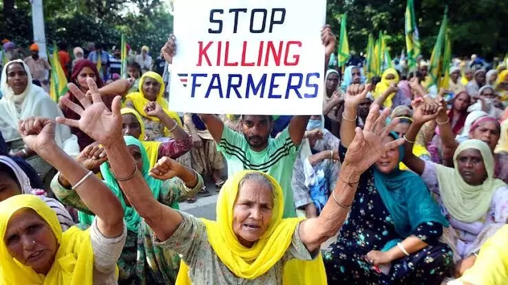 Farmers unions to begin 72-hour protest from today, to seek justice in Lakhimpur Kheri case