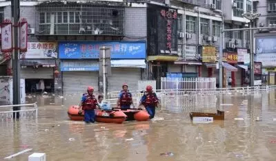 Flash floods in China: 16 dead, at least 36 missing
