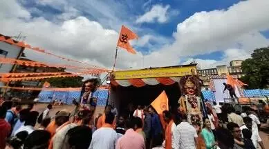 Ganesh idol at Idgah ground in Hubballi to be immersed amid high security