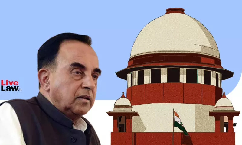 SC to hear Subramanian Swamys petition to remove Socialism & Secularism from Preamble on Sep 23