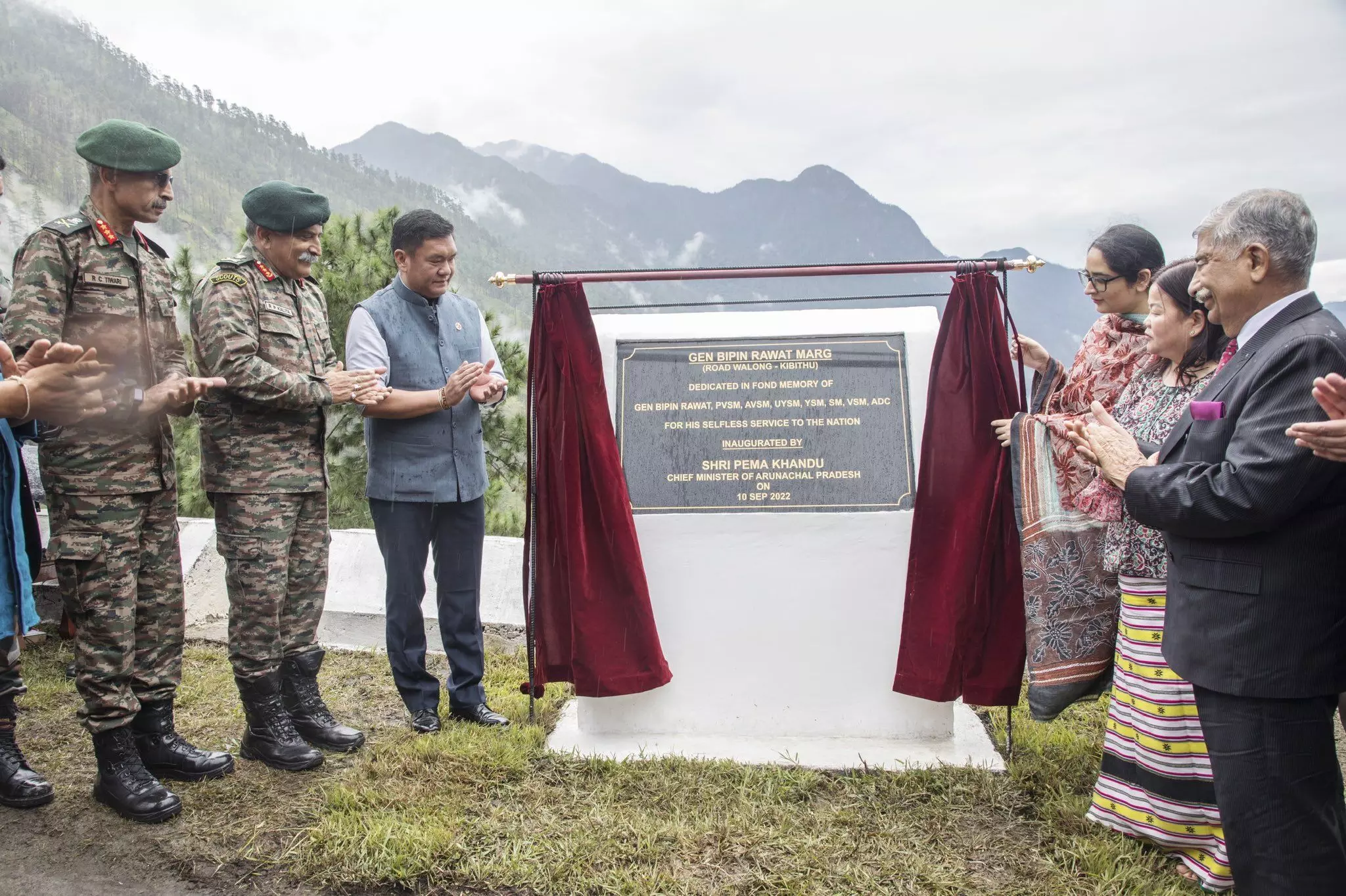 Arunachal military camp named after late General Bipin Rawat