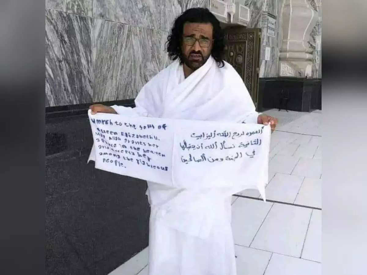 Yemeni man who did Umrah for Queen Elizabeth II arrested in Makkah