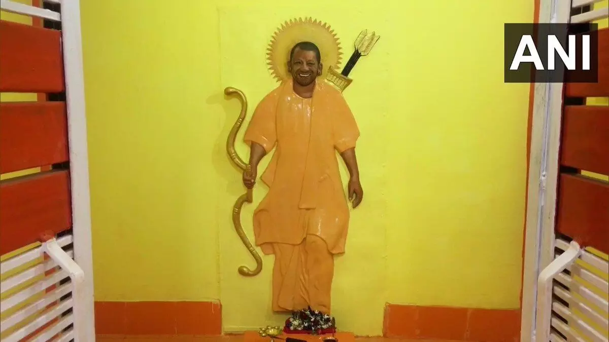 Yogi Adityanath gets a temple with life-size idol, Special prayers offered twice a day