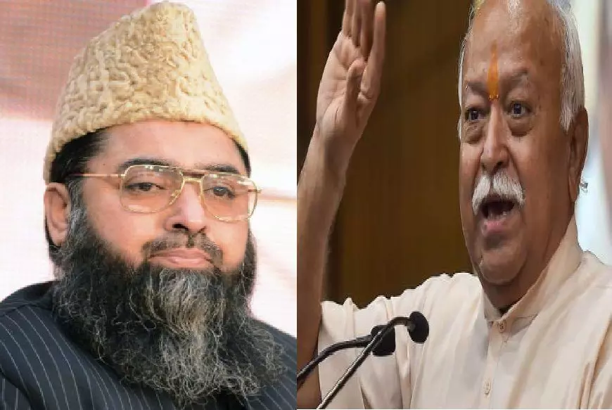 Imam calls Bhagwat father of the nation, Imams kin links Bhagwats visit to their fathers ties with RSS