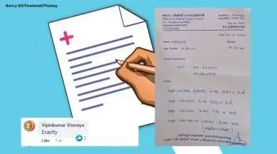 Kerala doc with good handwriting; all-caps impeccable prescription goes viral