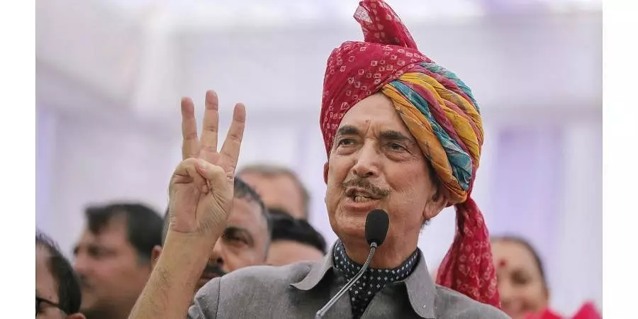Democratic Azad Party elects new chairman; Ghulam Nabi Azad to lead party