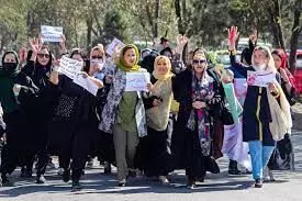 Afghan women take to streets against the Hazara genocide