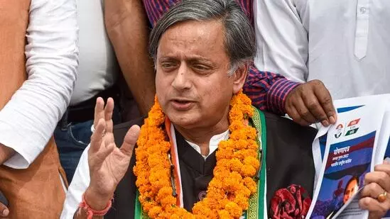 Open to public debate: Shashi Tharoor ahead of leadership poll