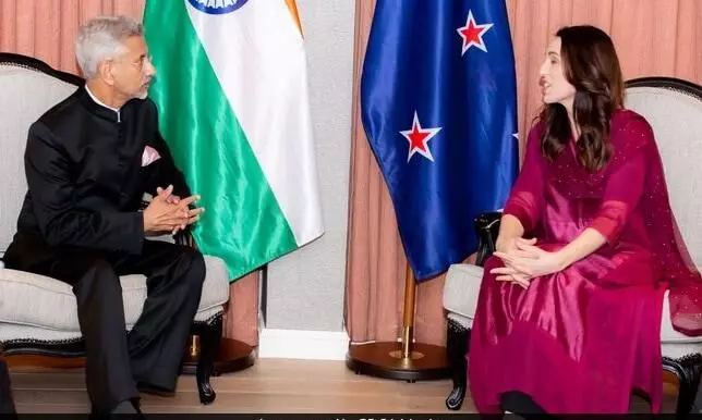Union MEA Jaishankar met New Zealand PM Jacinda Ardern