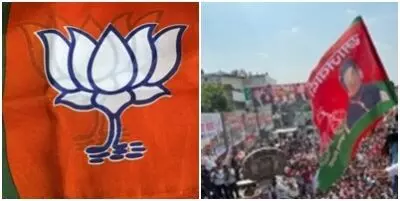 UP bypoll: BJP vs SP in polling booths