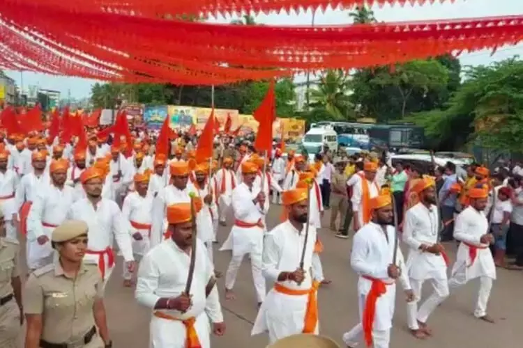 Hardline Hindutva speakers booked in Karnatakas Udipi days after fiery speech