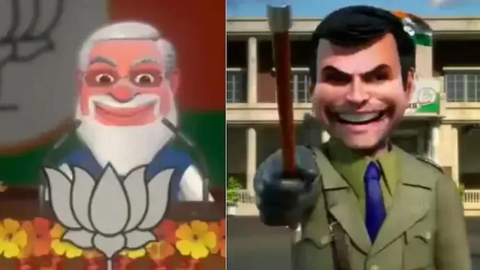 BJP mocks Rahul Gandhis Bharat Jodo Yatra with animated video, Congress hits back with another