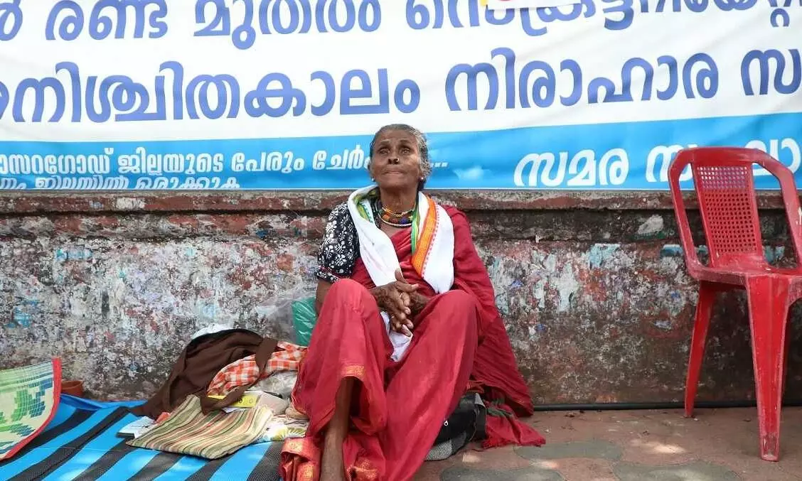 Daya Bhais hunger strike and the plight of Endosulfan victims