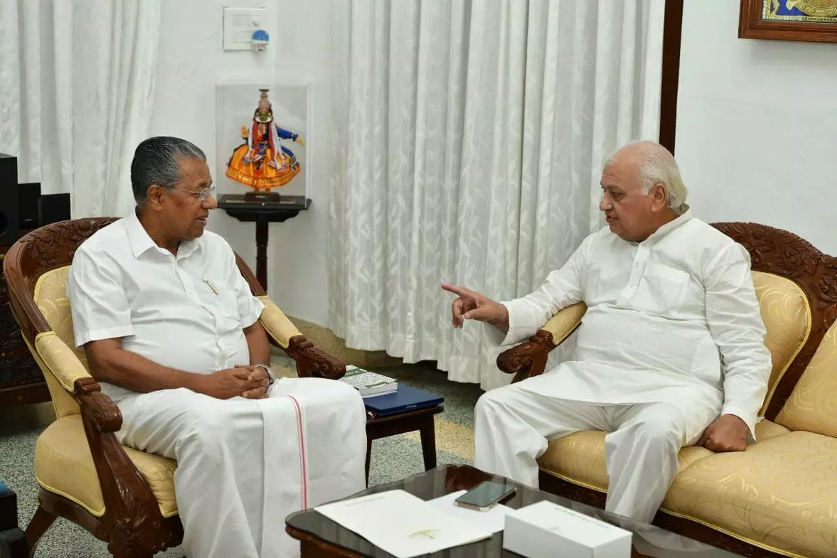 Kerala governor versus chief minister