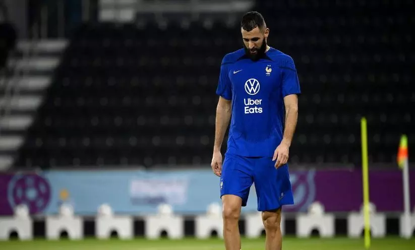 Major blow to French hopes; injury rules out Benzema from the World Cup