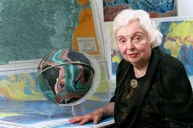 Google celebrates iconic cartographer Marie Tharp with a doodle