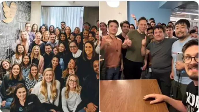 Omg he removed all women! Netizens react to Musk era photo of Twitter