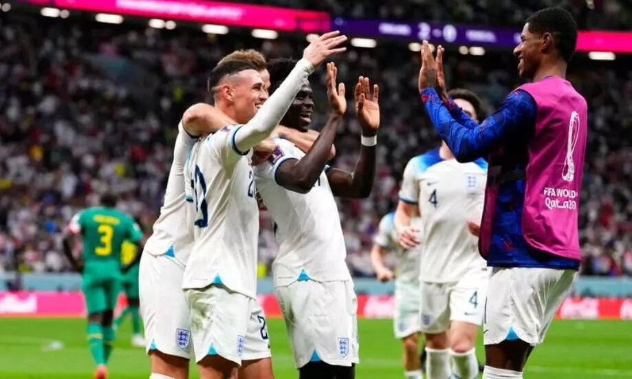 FIFA: England runs down Senegal 3-0 to face France in quarters