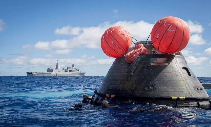 NASAs Orion spacecraft splashes down in the Pacific marking success of Artemis I