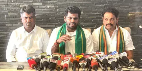 BJP TN leader Annamalai’s press meet sinks in chaos, Press Club condemns