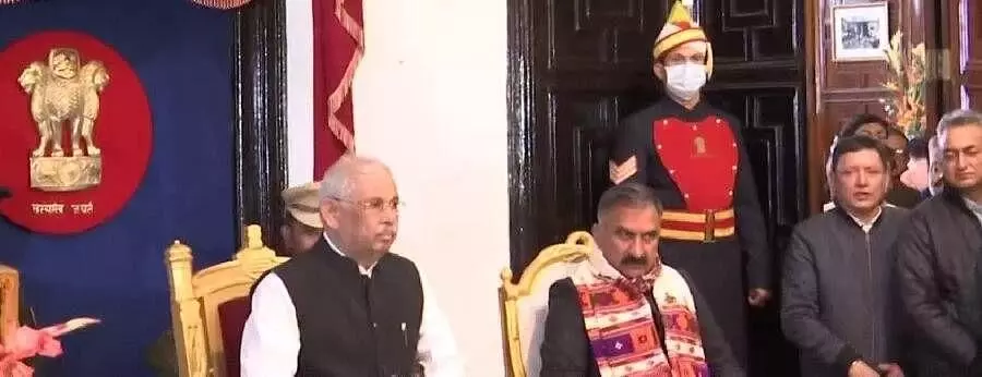 Seven new ministers sworn into Himachal Cabinet in presence of Governor, CM
