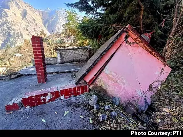 4,000 people evacuated from sinking Joshimath after a satellite survey
