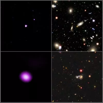 Chandra observatory of NASA aids in uncovering previously buried black holes