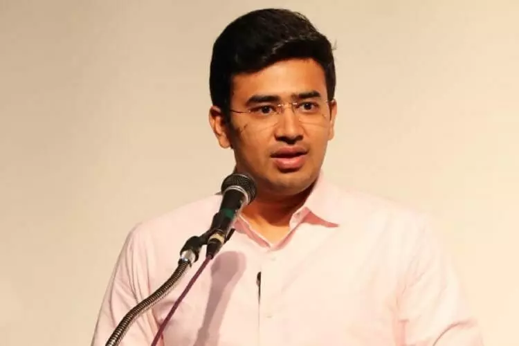 IndiGo flight delayed by 2 hours after BJP’s Tejasvi Surya allegedly opened emergency exit