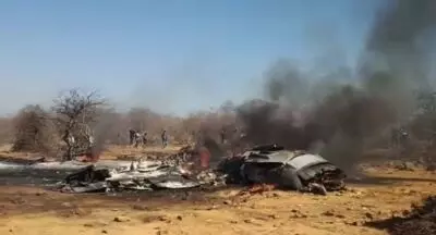 Two IAF fighter planes collide and crash during routine exercise in MP