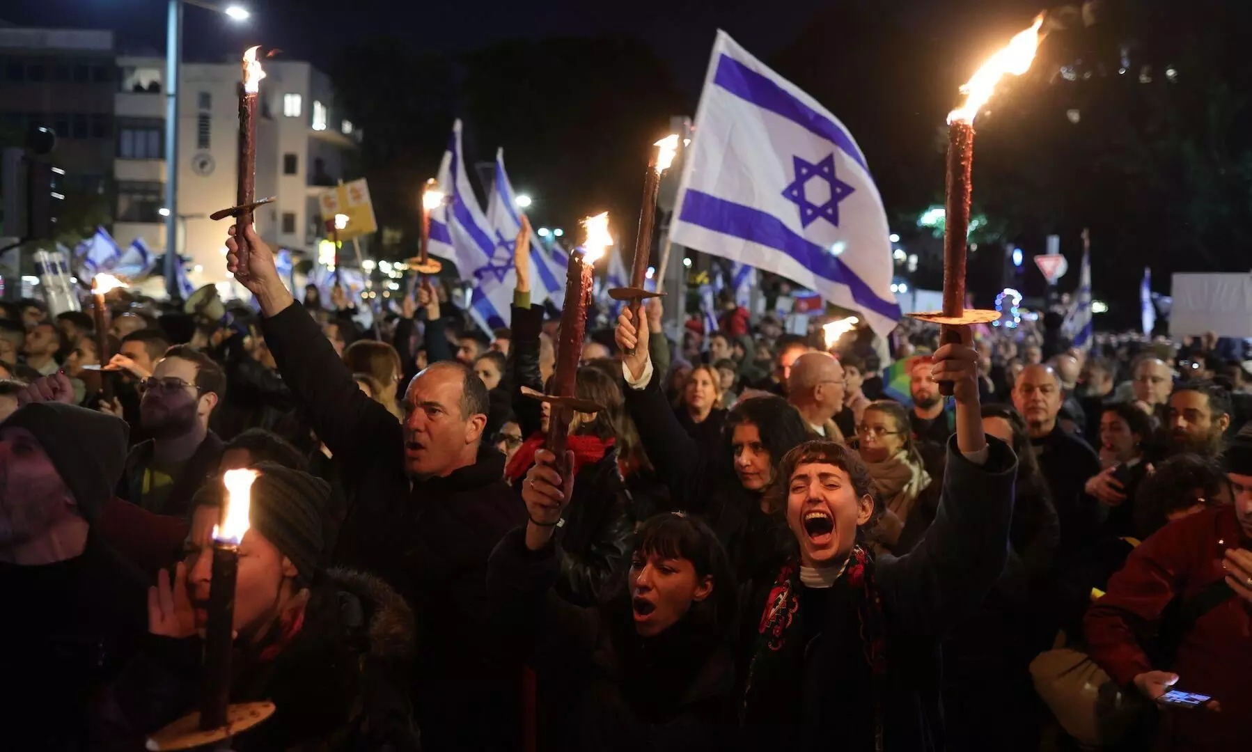 Civilians protests at Israels judicial reforms reach 5th week