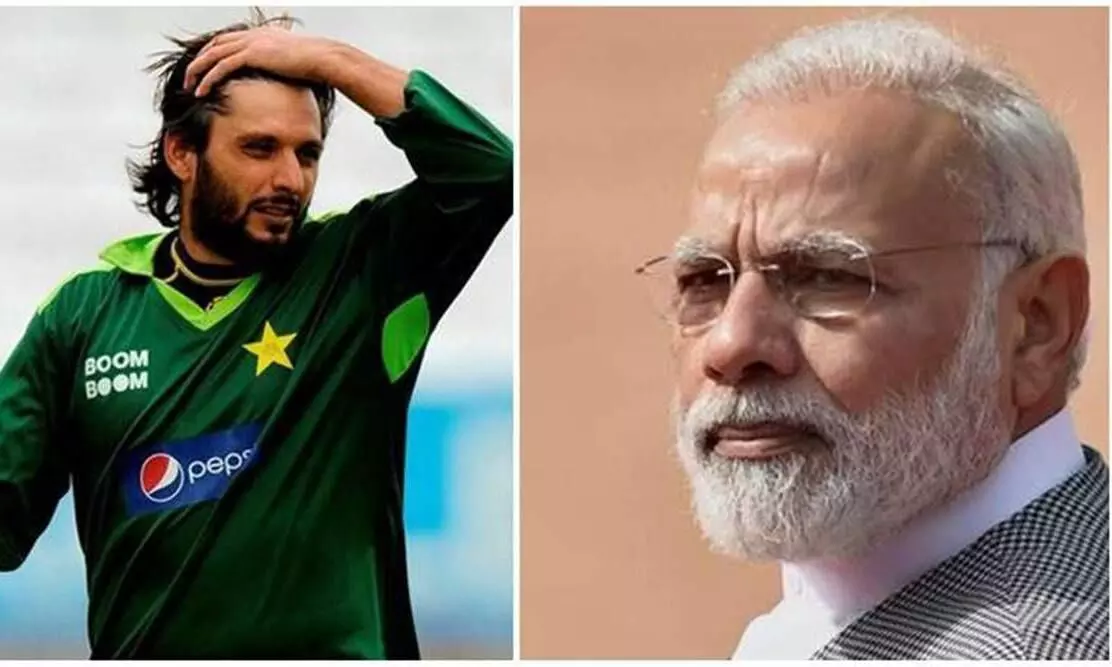 Afridi’s call on PM Modi to let cricket happen between India, Pakistan