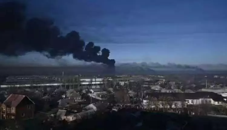 Ukraine war: Russia launches biggest ever kamikaze drone attack on Kyiv