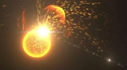 Life on Earth may have been brought about by extremely intense solar flares