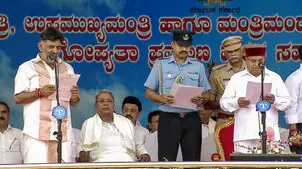Shivakumar promises to implement ‘5 guarantees’; lauds team effort in Karnataka victory