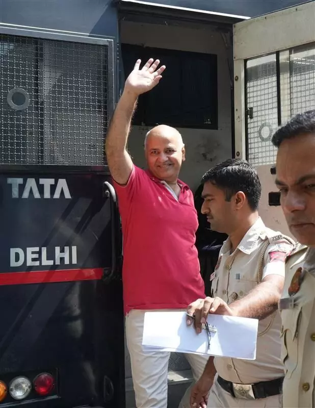 Manish Sisodia reaches residence to meet ailing wife after Delhi HC grants interim bail