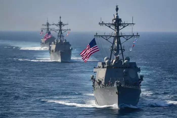 US, UK navies come to rescue as Iran Revolutionary Guard fast-attack boats harassed ship in Strait of Hormuz
