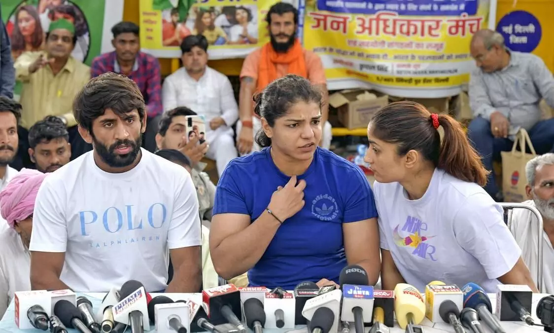 Wrestlers protest paused till June 15, decision taken after meeting with sports minister
