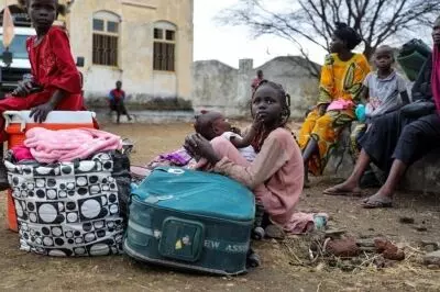 Over 45,600 people leave violent hit Sudan for Ethiopia: IOM