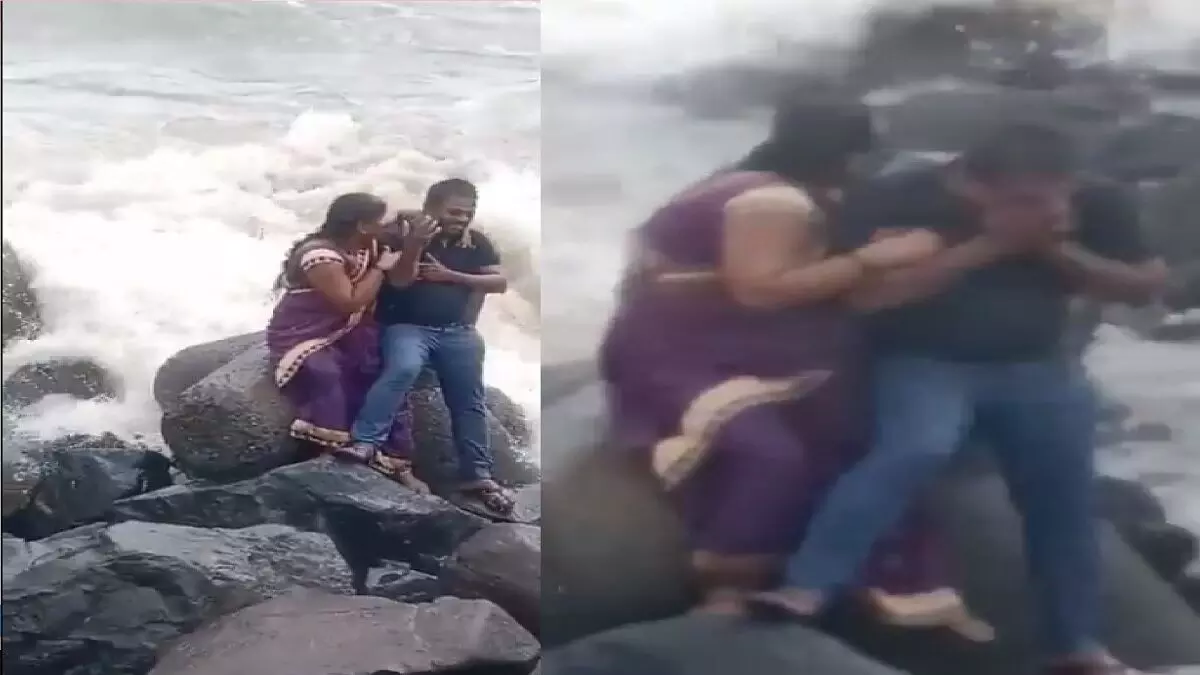 Woman drowns in Mumbai sea as children watch, husband rescued