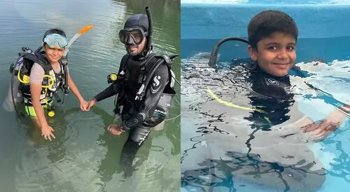 Mumbai boy breaks world record, becomes youngest PADI-certified scuba diver