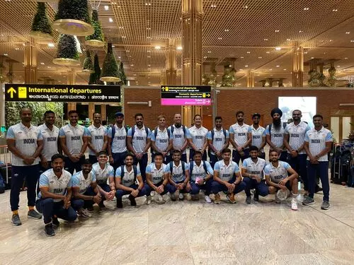 Indian men’s hockey team leaves for Asian Games in Hangzhou