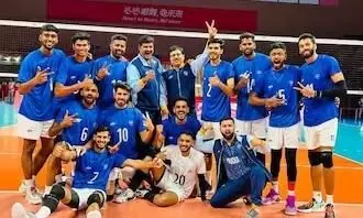Asian Games: Indian men’s volleyball team enters quarterfinals