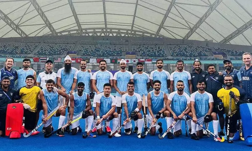 Indian mens hockey team begins Asian Games campaign with 16-0 win over Uzbekistan