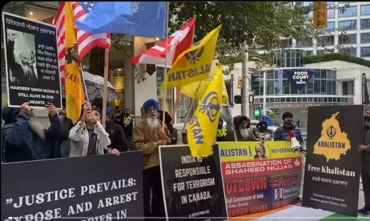 Pro-Khalistani protests held outside Indian missions in Canada
