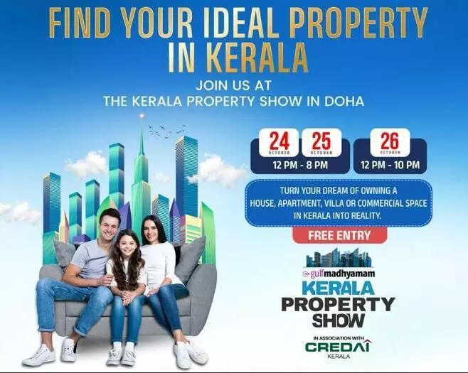 Golden opportunity for Qatari expatriates to buy house, flat, investment in Kerala