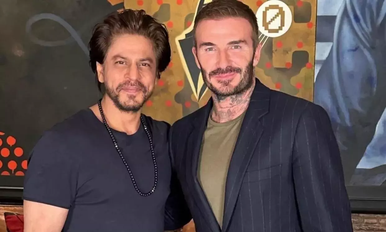 Shah Rukh Khan hosts private bash for ‘icon’ David Beckham at Mannat